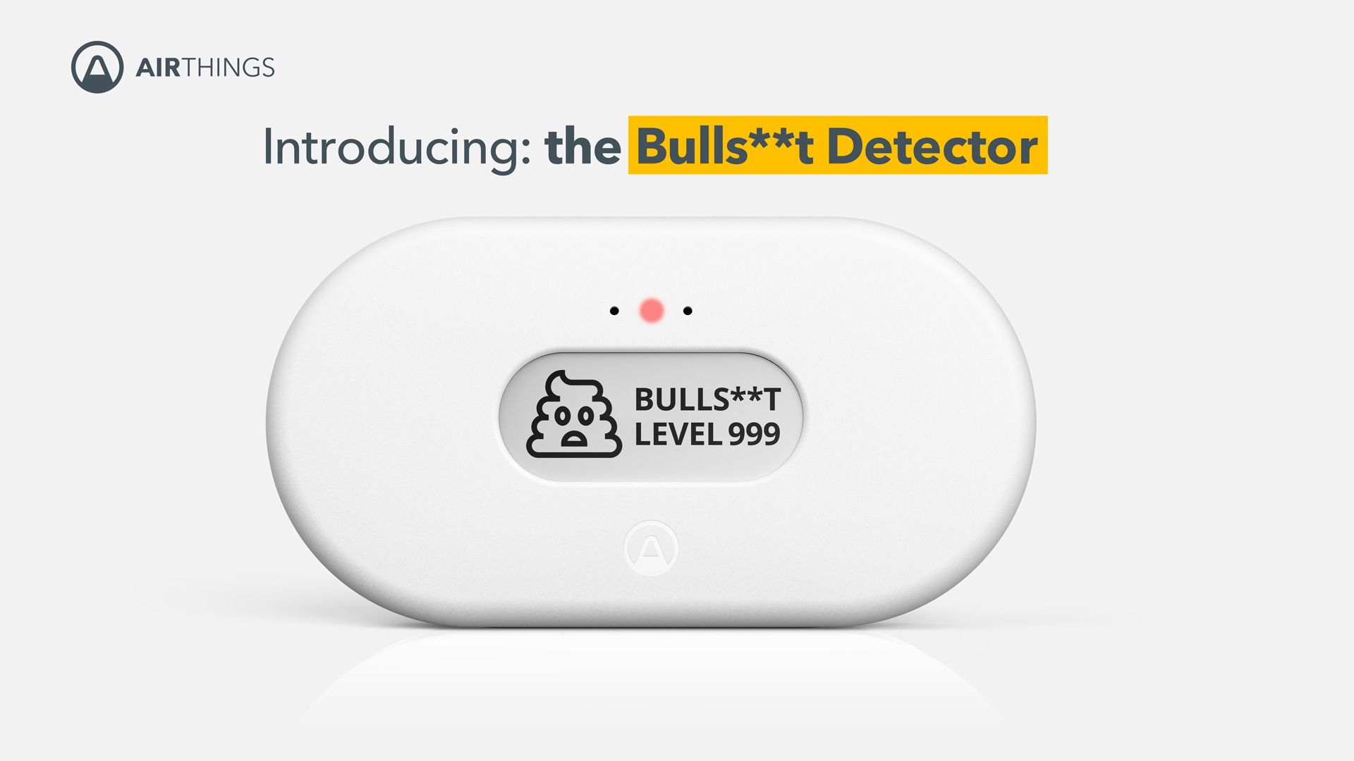 Airthings Bullshit Detector - Thumbnail
