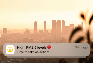 Urban pollution in California