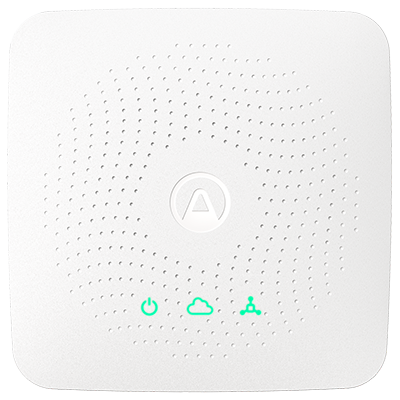 Airthings Hub - Hero Image - Front_GLOW_WEB_Transparent compatible with copy