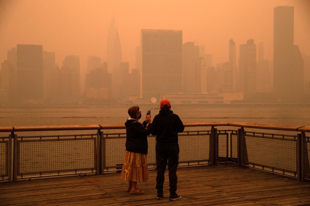 New York City Wildfire Smoke 2023