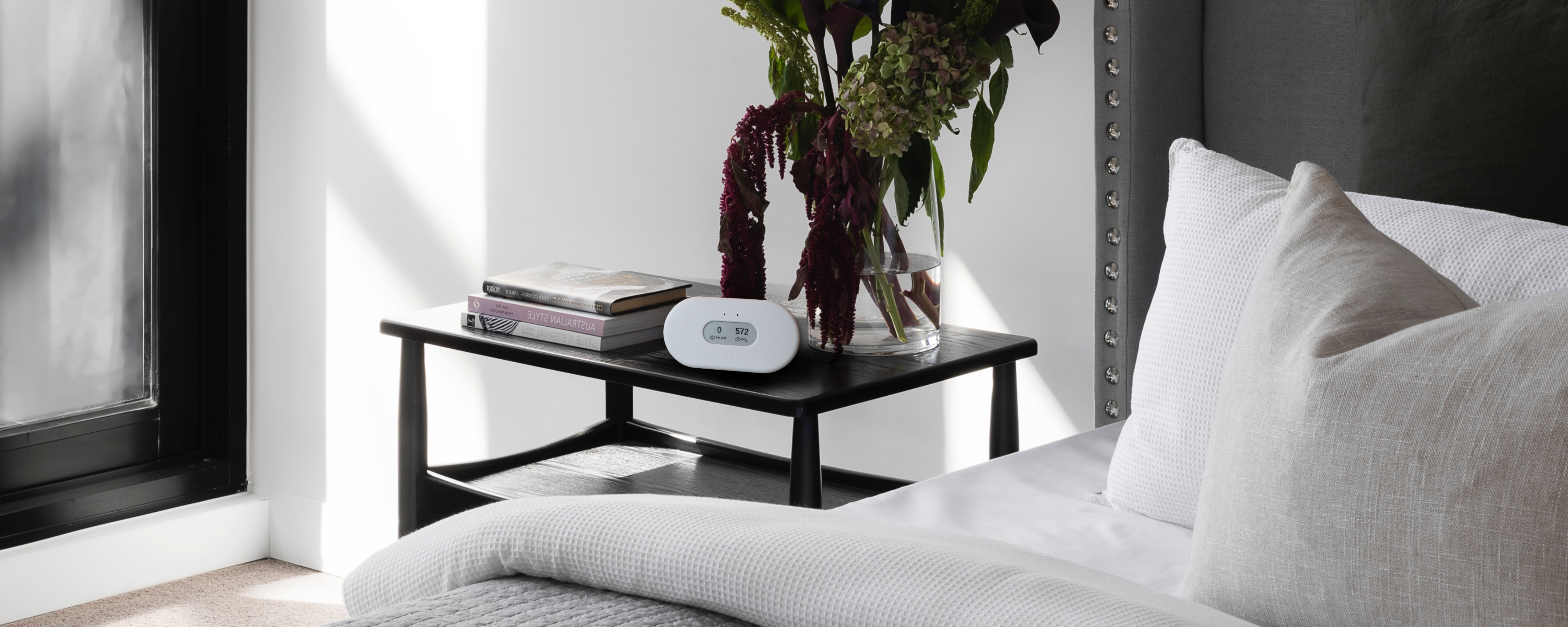 Airthings View Plus sleep and bedroom